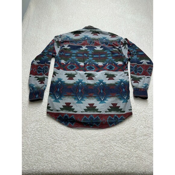 Cheyenne Outfitters Large Men’s Long Sleeve Button Down Collared Southwest Shirt - Picture 9 of 9